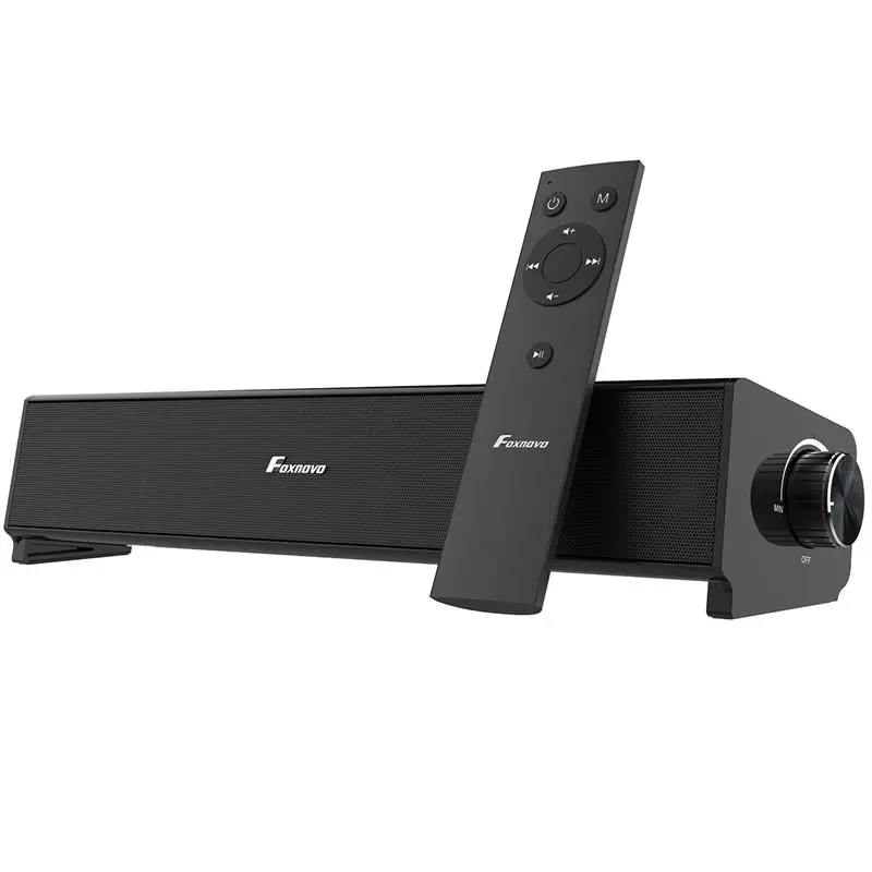 FOXNOVO Bluetooth 20 Вт 818 Смарт ТВ звуковая панель BT беспроводной динамик сабвуфер для