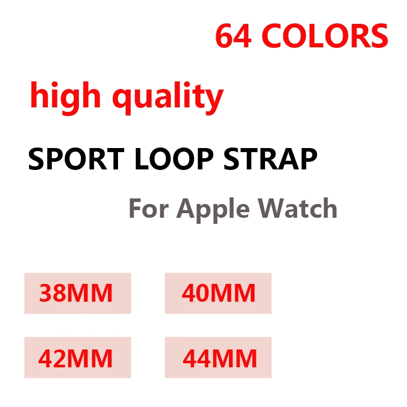 Спортивный ремешок-петля для apple watch 4, 5, 3, 44 мм, 40 мм, correa, 42 мм, 38 мм, iwatch, браслет, дышащий, apple, Аксессуары для часов