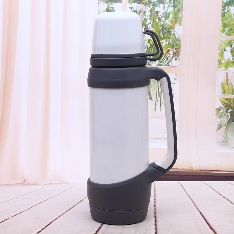 

0.8L 1L Thermoses Stainless Steel Vacuum Flasks Large Capacity Cup Outdoor Travel Mug Thermos Bottle Tepmoc Sport kettle