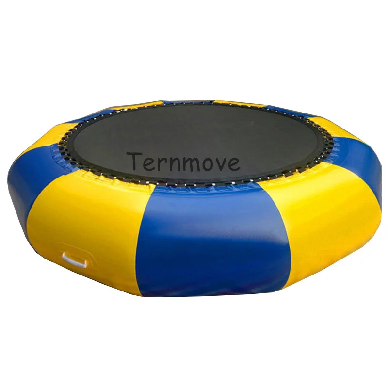 Надувные плавающие игрушки для воды гимнастический батут продажи водный джампер