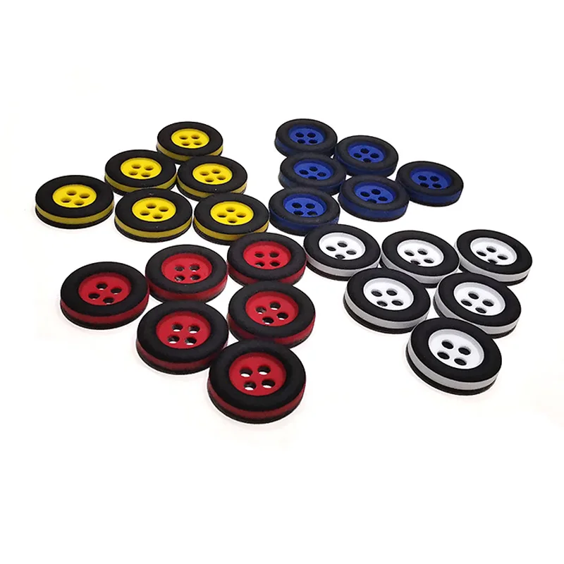 Матовые пуговицы из смолы 4 цветов сделай сам для одежды ручной работы круглые с