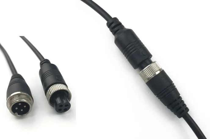 4-контактный разъем питания AV видео Удлинительный кабель штекер-гнездо