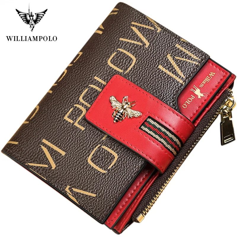 WILLIAMPOLO короткий кошелек с отделениями для банковских карт | Багаж и сумки