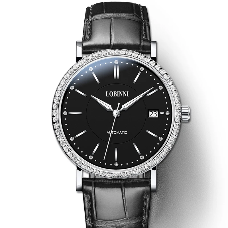 Часы LOBINNI женские механические роскошные брендовые японские автоматические
