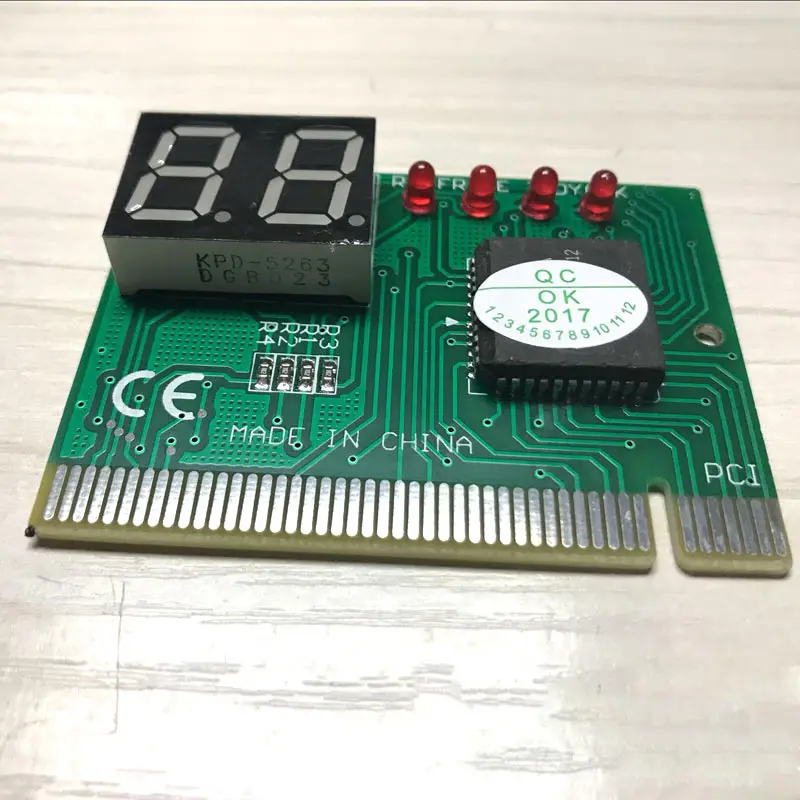 Диагностическая карта PCI для ПК 2 цифры анализатор материнской платы тестер пост