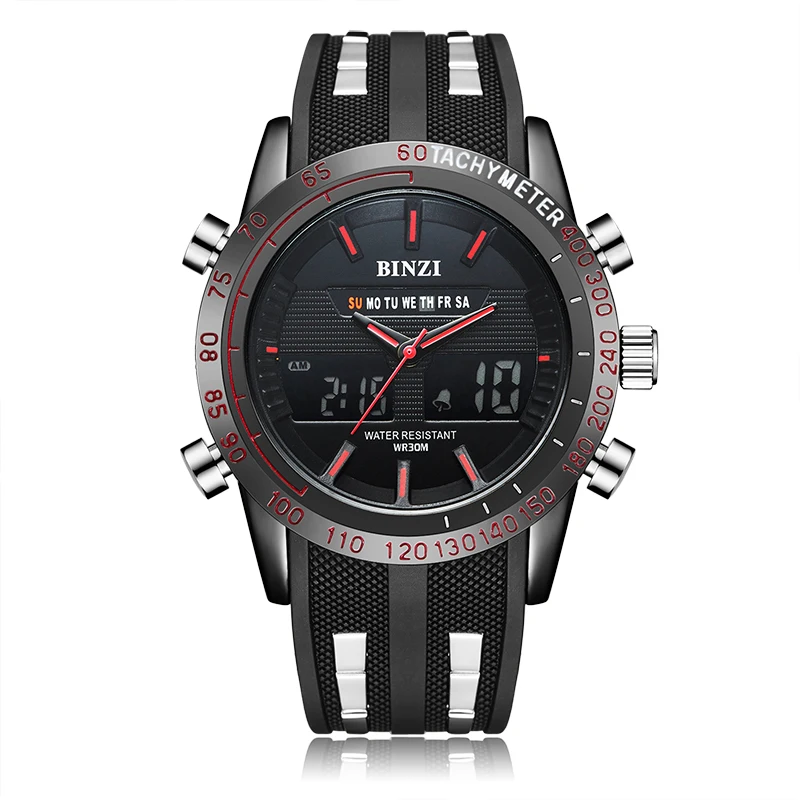 Цифровые армейские спортивные часы мужские электронные военные Роскошные