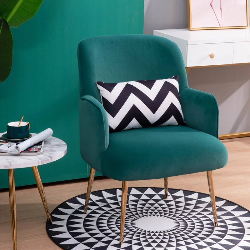 Скандинавский одноместный диван десертный магазин ленивый мини-стул для