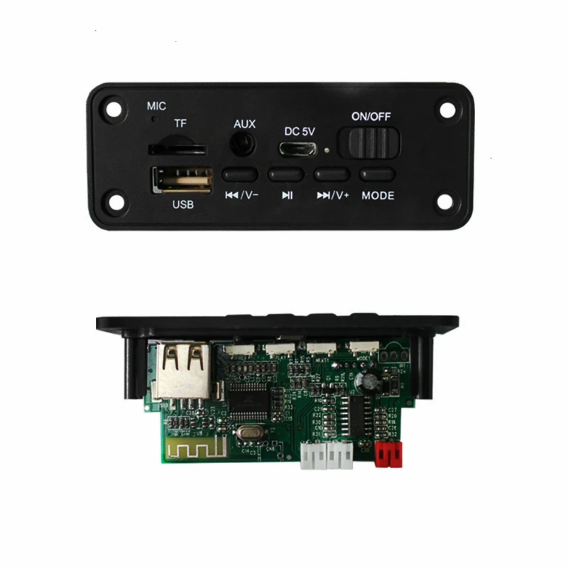 DC 5V 2*3W усилитель MP3 WMA беспроводной Bluetooth 5 0 декодер плата аудио модуль USB FM TF запись