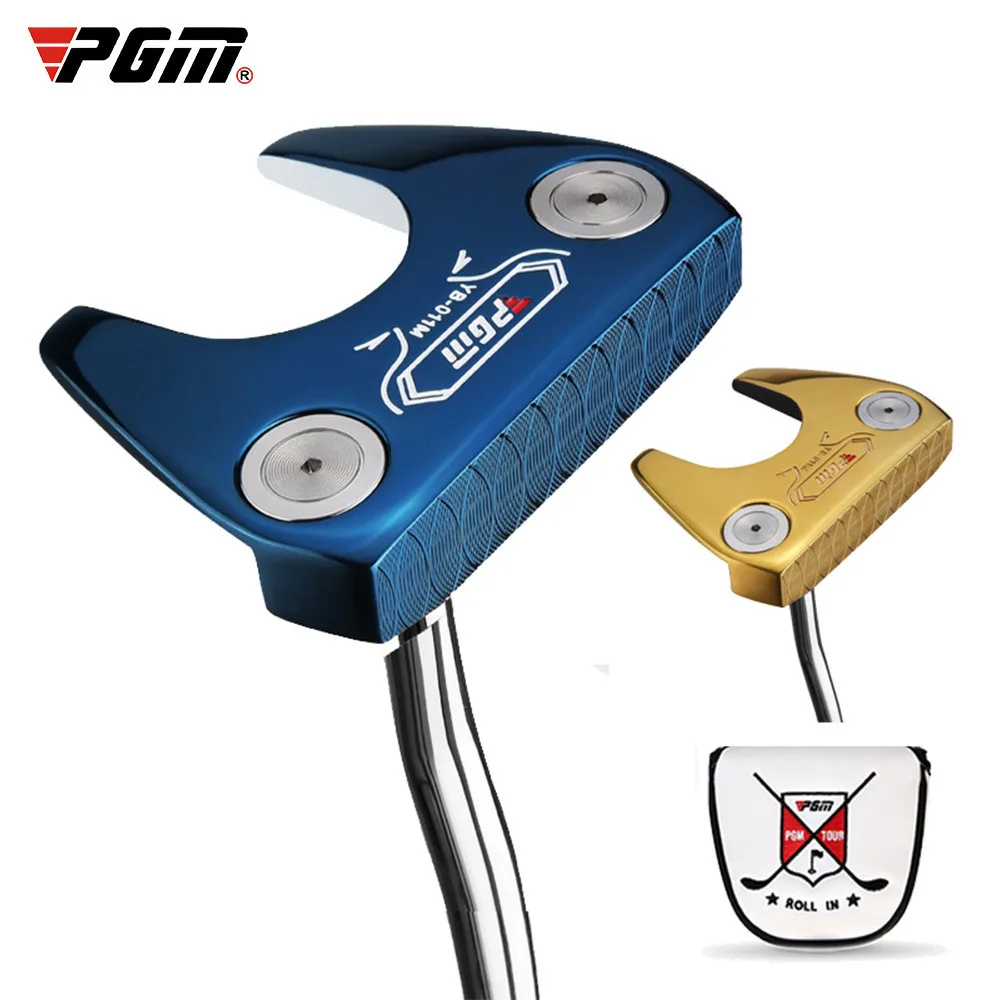 

Golf Clubs Low Center Of Gravity Putter With Sight Line Large Grip Golden Match Putt Golf Stainless Steel Shaft