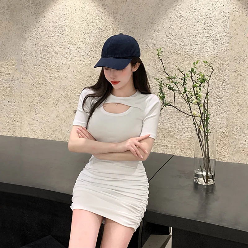 

Two-Piece Dress out Pure Sexy Hot Girl Tight Rac
