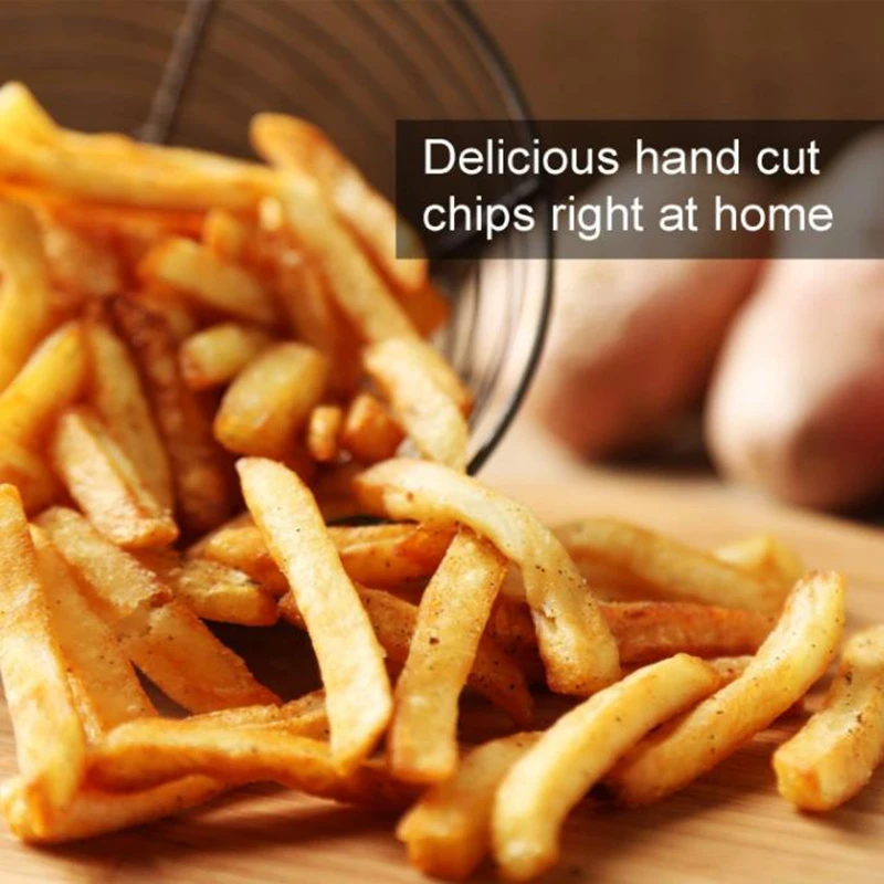 2 лезвия слайсер для картофеля фри картофель резак машина резки огурцов из