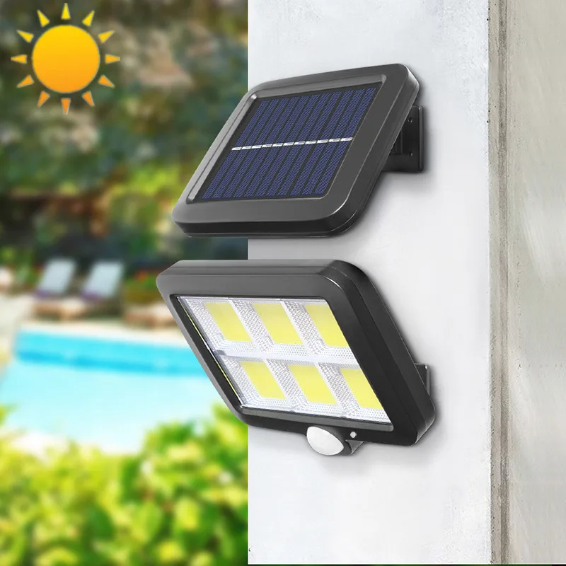 

Solar Light Outdoor Motion Sensor Recharge Solar Wall Light Waterproof Emergency Led Light for Street Garden Porch Solar Lamp