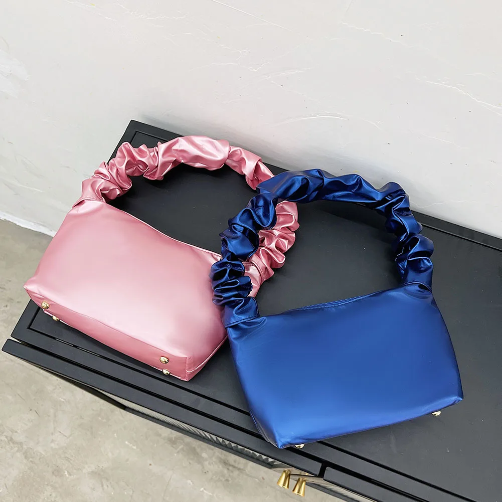 

Винтажная Роскошная сумочка женские дорожная плиссированные дизайнерский парадный стол с Цвет PU кожаные сумки из натуральной кожи, сумочк...