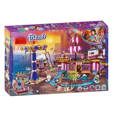 

Pre-sale Friends Set Amusement Park Fit for Friends 41375 Model Building Block Bricks Toys For Girl Christmas Gifts