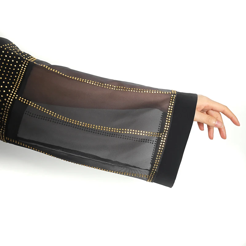 Черная абайя искусственное мусульманское хиджаб платье 2020 Caftan ужасная Арабская