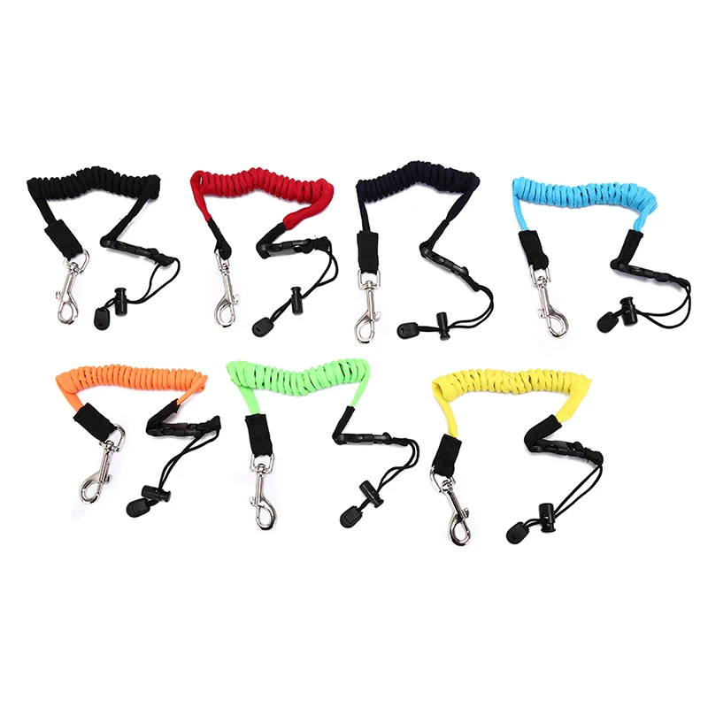 Прочный безопасный Каяк Весло Поводок Удочка Спиральный шнур для морского Каяка