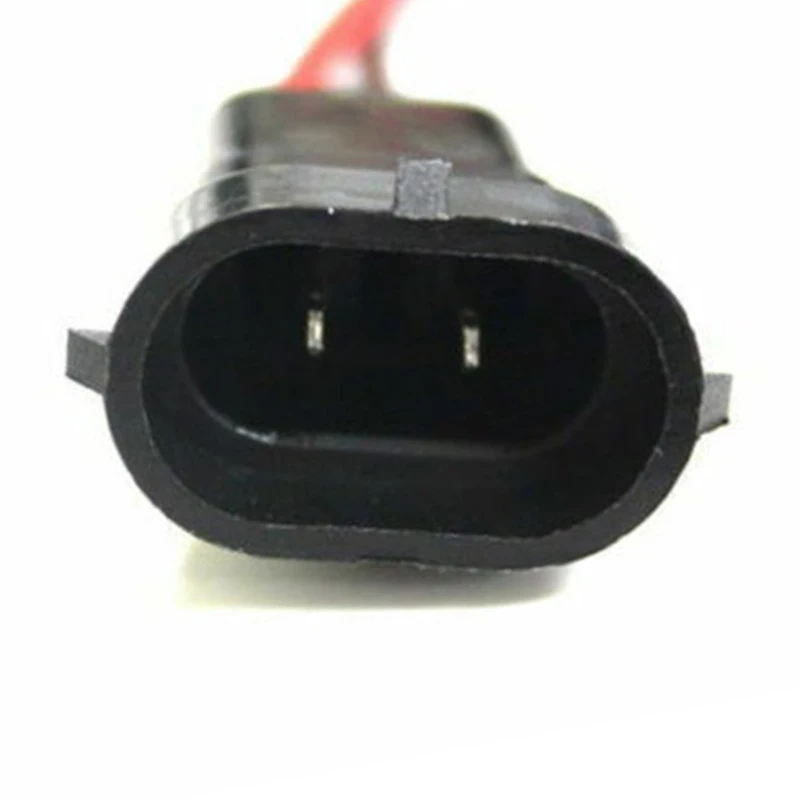 

2pcs Car H11 H8 H9 Wiring Fog Lights Lamp Extension Sockets Adapter Nylon Plugs Pre-wired Male Female Pair Kit