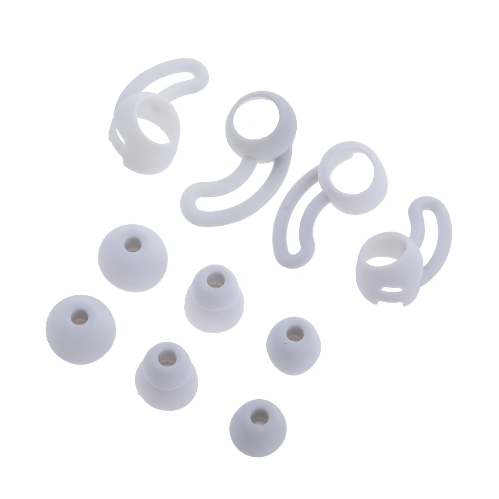 

2Pairs Silicone Replacement Eartips Ear Hook For Beats X Urbeats Non-toxic Harmless Sports Tips Soft Ear Hook Durable Re-usable