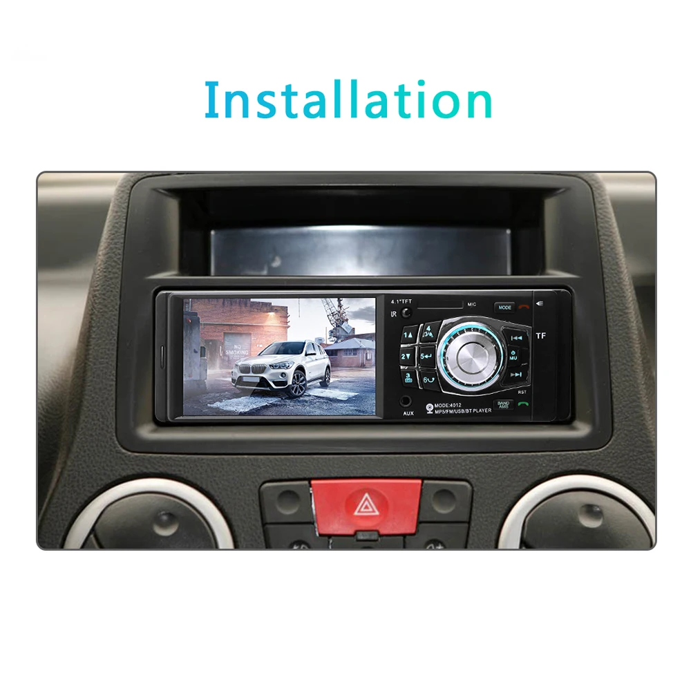 Автомобильный MP3 MP5 плеер Bluetooth рулевое управление пультом дистанционного