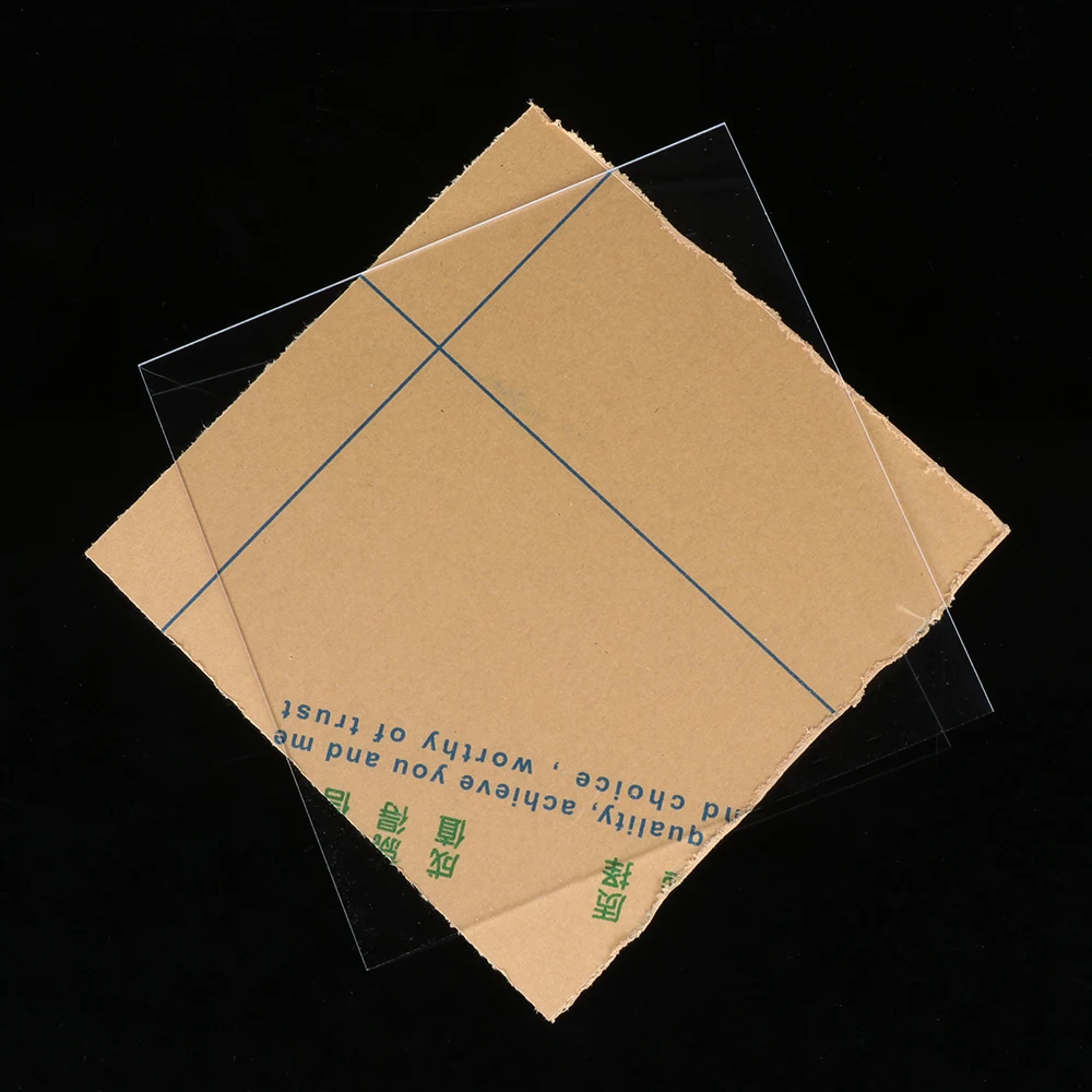 Новый прозрачный пластиковый лист из плексигласа 200*200 мм акриловая доска