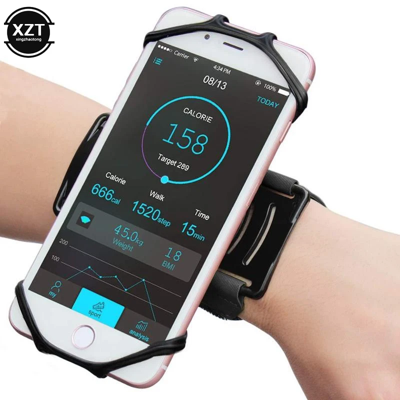 

Universal Outdoor Sports Phone Holder Armband Wrist Case for Samsung Gym Running Phone Bag Arm Band Case for iPhone xs max