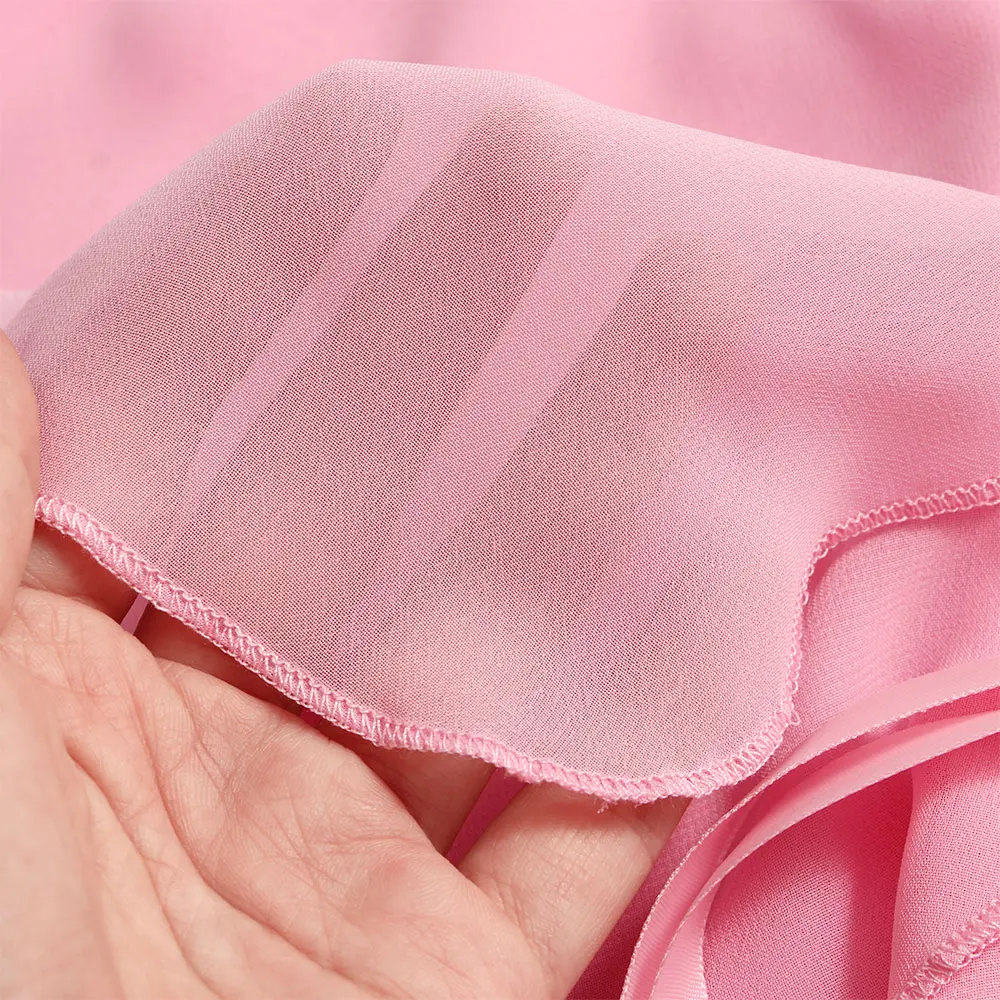 Детская балетная юбка для девочек базовая Классическая шифоновая тянущаяся мини