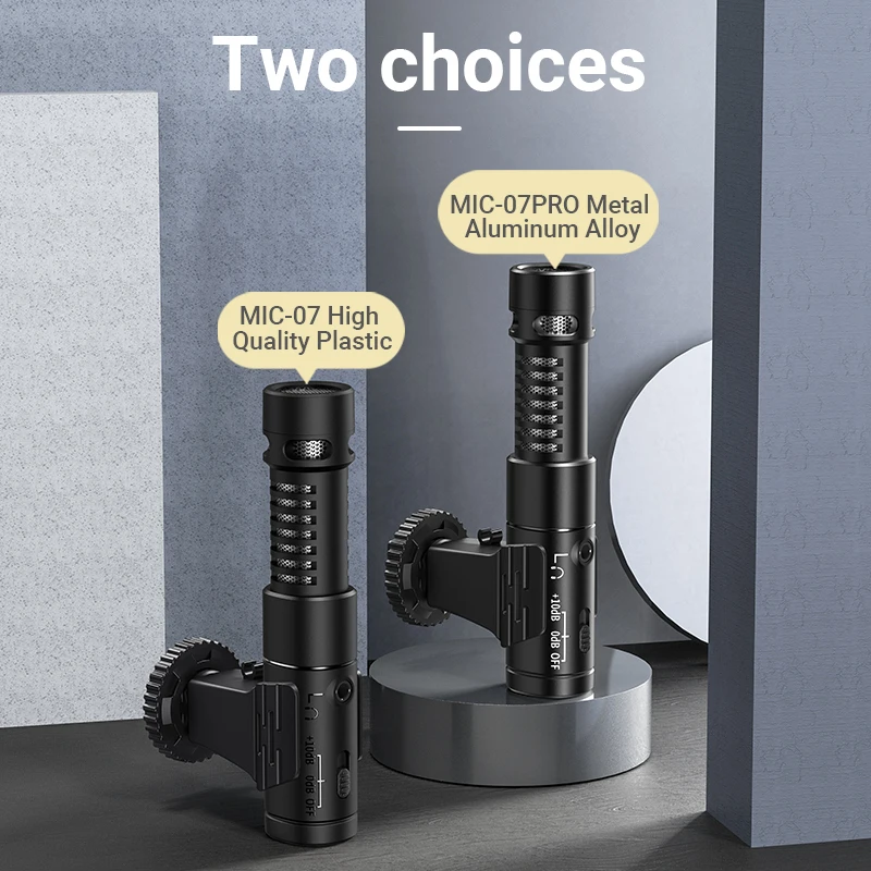Профессиональный конденсаторный микрофон Встроенный аккумулятор 100 мАч для