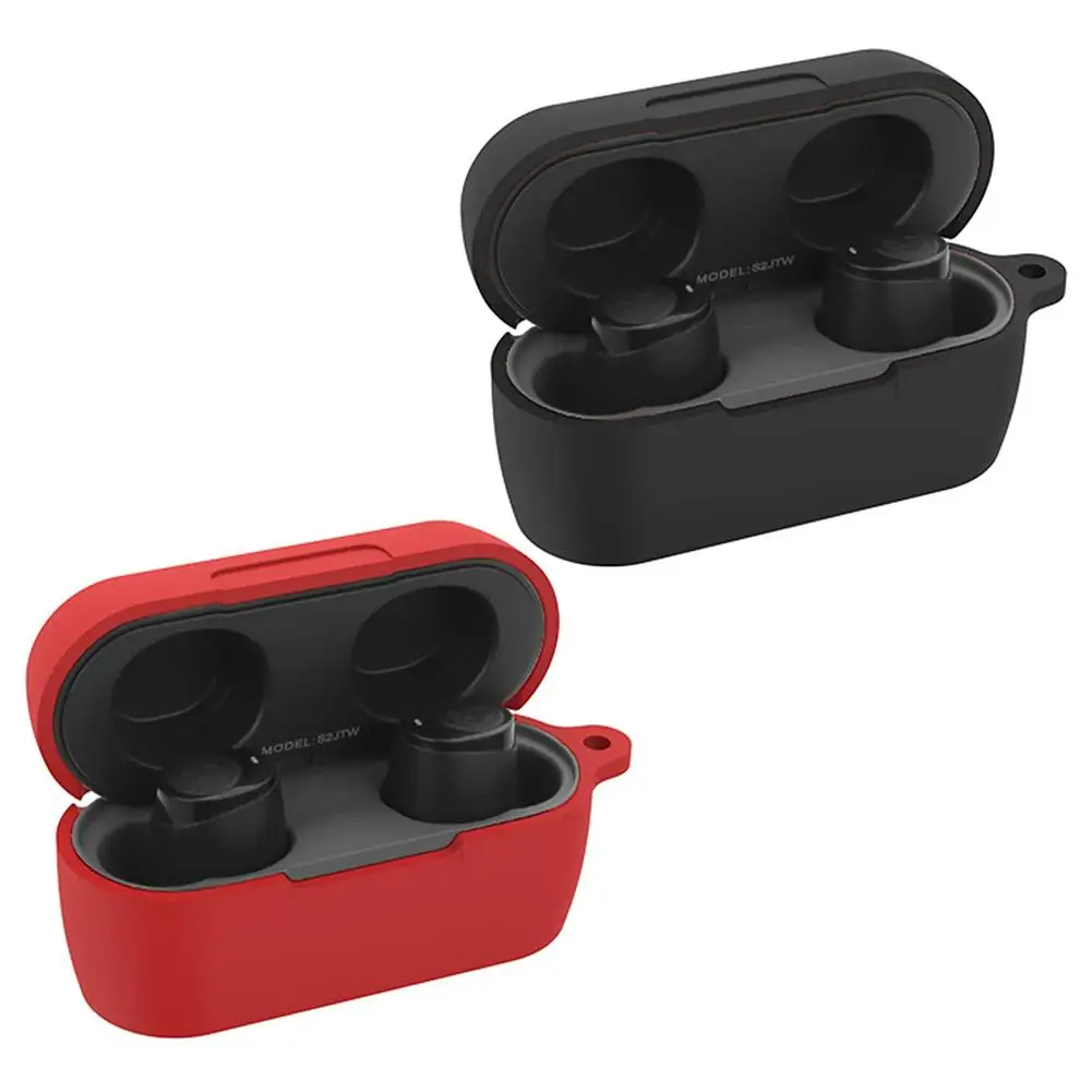 

Portable Soft Silicone Case Protective Cover Case With Keychain For Jib True Accessories Wireless Bluetooth Headset