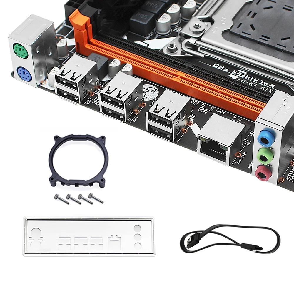 MACHINIST X79 материнская плата с XEON E5 2689 2*4 Гб DDR3 1333 ECC оперативная память
