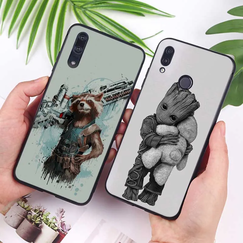 Для huawei honor 9x pro 8x10 20 10 lite Прозрачный мягкий силиконовый чехол для телефона стражи
