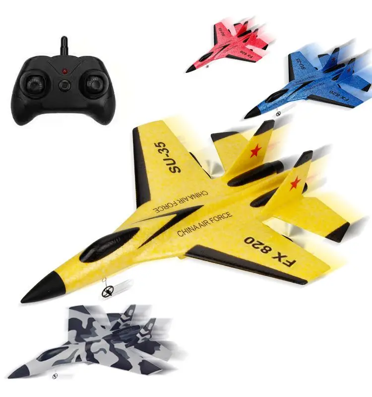 2 4G Радиоуправляемый планер из вспененного материала самолет с дистанционным