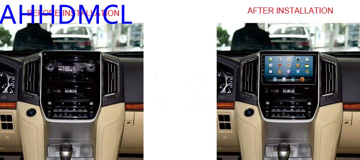 Автомобильная навигационная панель набор рамок для 9 &quotAndroid мультимедийный