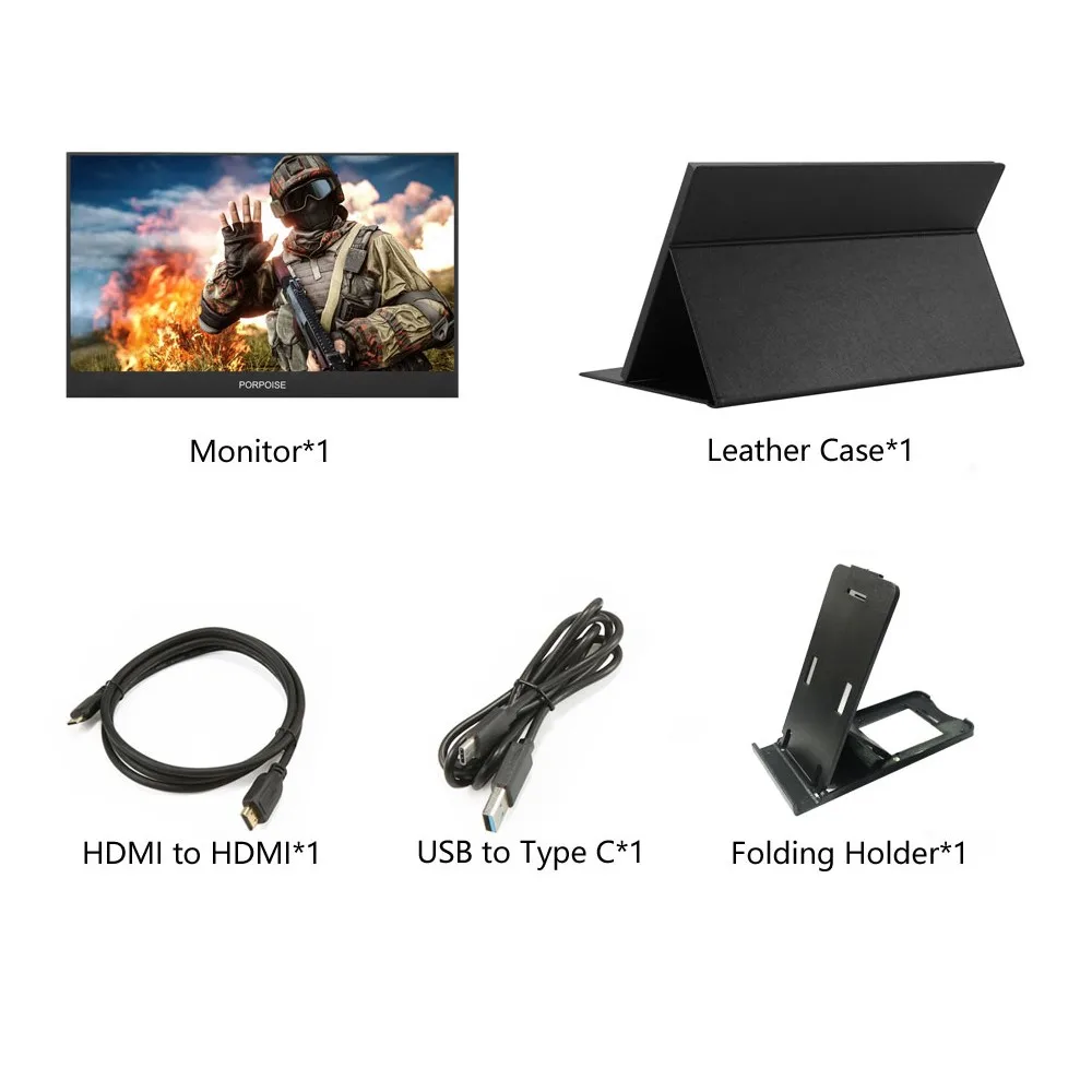 Портативный компьютерный монитор ПК 17 3 дюйма 120 Гц 144 1920x1080 HDMI 1080P IPS WLED экран для