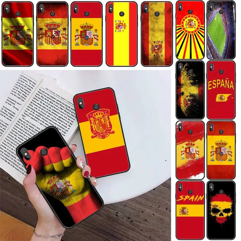 

Spain Spanish flag Phone Case For Xiaomi Redmi Note10 Pro Note7 Pro 8 Pro 8T Note9 9S Redmi 7 8 8A 9C K30 Poco X3