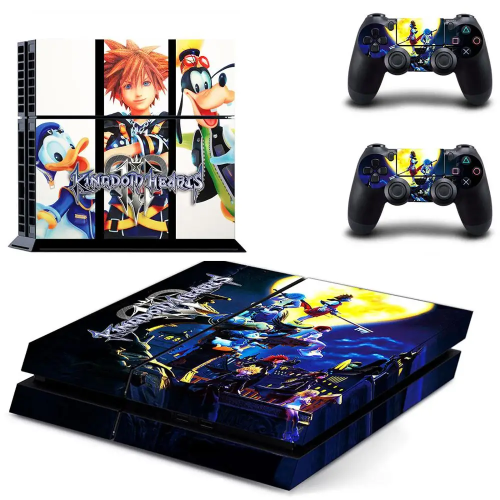 Kingdom Hearts Play station 4 наклейки s PS виниловые Наклейка для PS4 Pegatinas Adesivo консоли playstation и 2