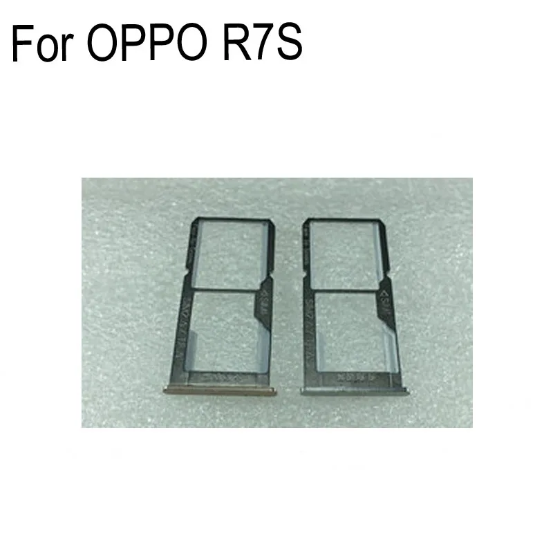 100% New Gold SIM Card Tray For OPPO R7S SD Holder Drawer R7 S Parts oppor7s | Мобильные телефоны и аксессуары