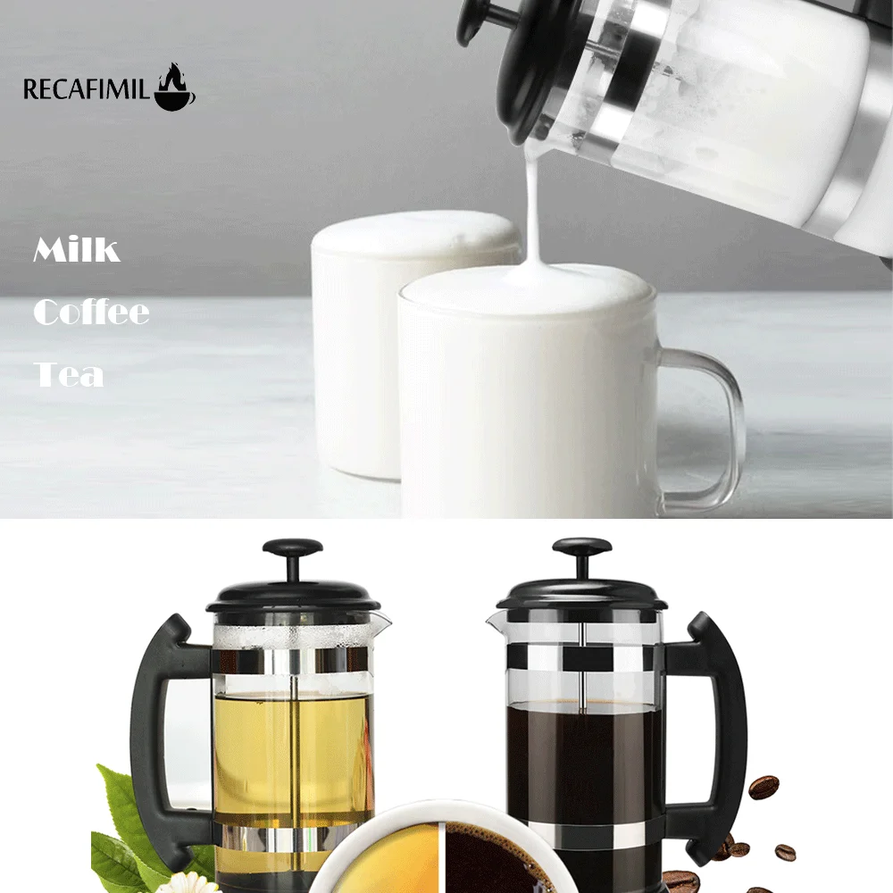 Coffee/tea Brewer Coffee Pot Coffee Maker Kettle Stainless Steel Glass Thermos For Coffee Drinkware