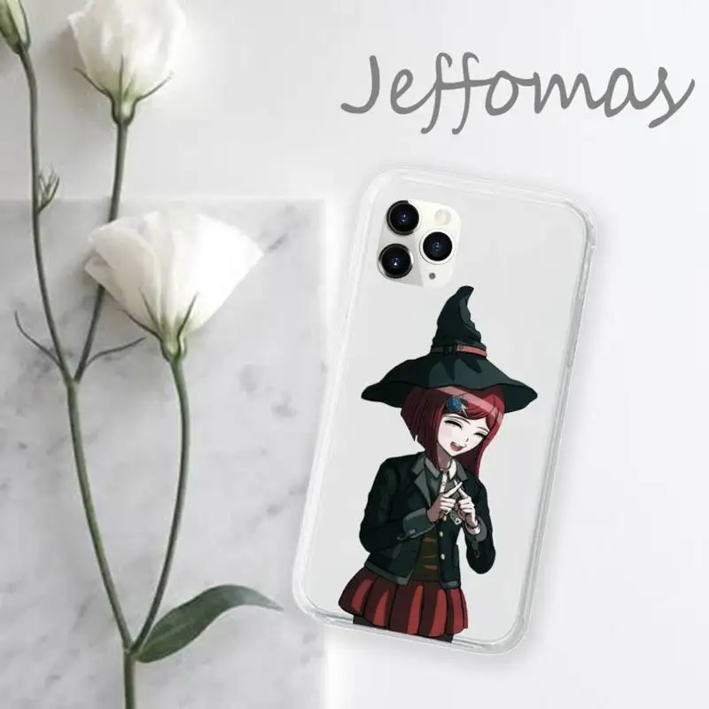 

Danganronpa V3 Killing Harmony Phone Case Transparent for iPhone 11 12 mini pro XS MAX 8 7 6 6S Plus X 5S SE 2020 XR