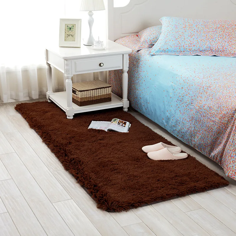 Горячая Распродажа толстый мягкий ковер с длинными волосами Прямоугольный
