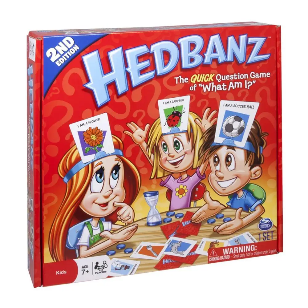 Hedbanz Угадай кто я классическая настольная игра на английском языке|Поделки