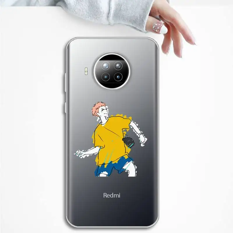 

Jujutsu Kaisen Phone Case Transparent for Xiaomi mi Redmi note 10 t 8 9 pro lite 11 Samsung S 8 9 10 20 plus ultra