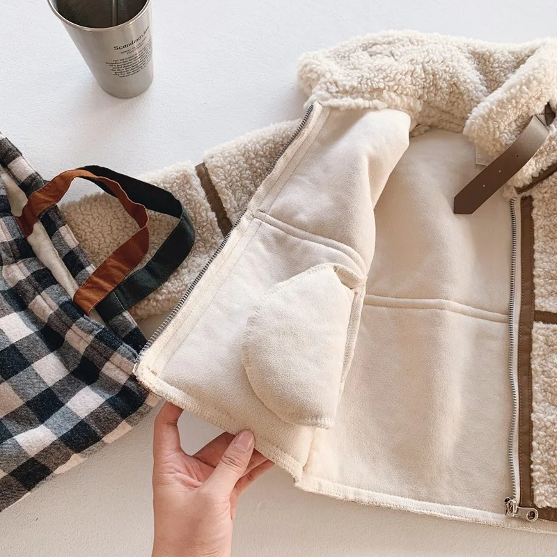 WLG/зимние пальто для мальчиков и девочек детская утепленная куртка с длинными