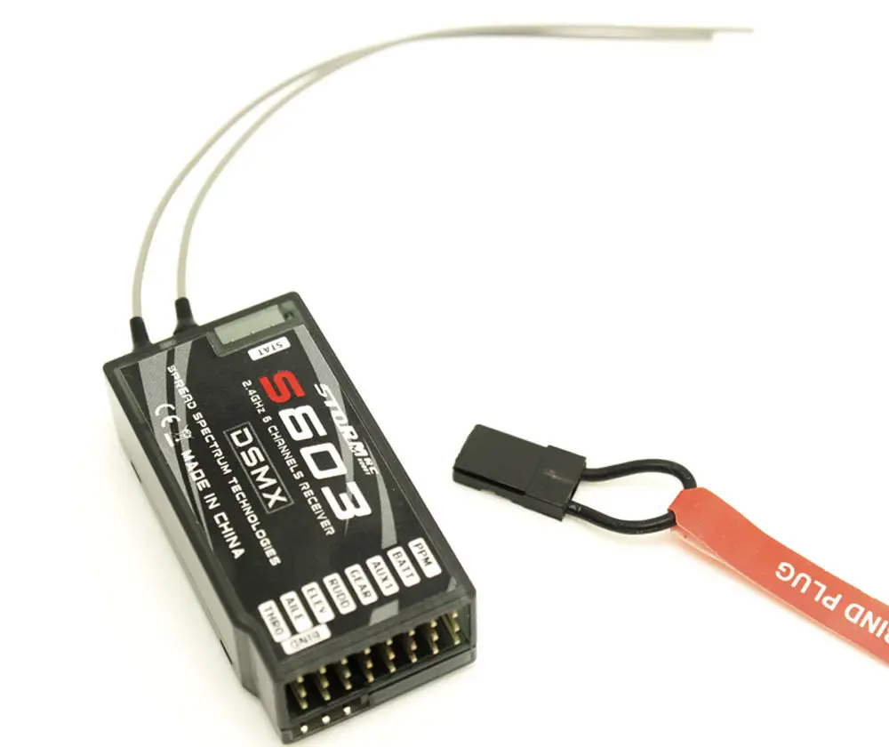 S603 2 4 ГГц цифровая модуляция распространения 6CH приемник для DX6i JR DX7 RC