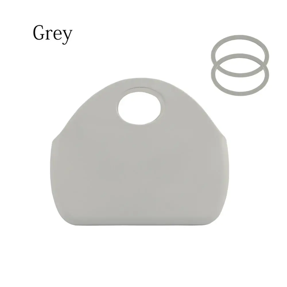 grey Tanqu стиль obag сумка для тела O moon Классическая водонепроницаемая сумка eva резиновая силиконовая женская сумка - Цвет: grey