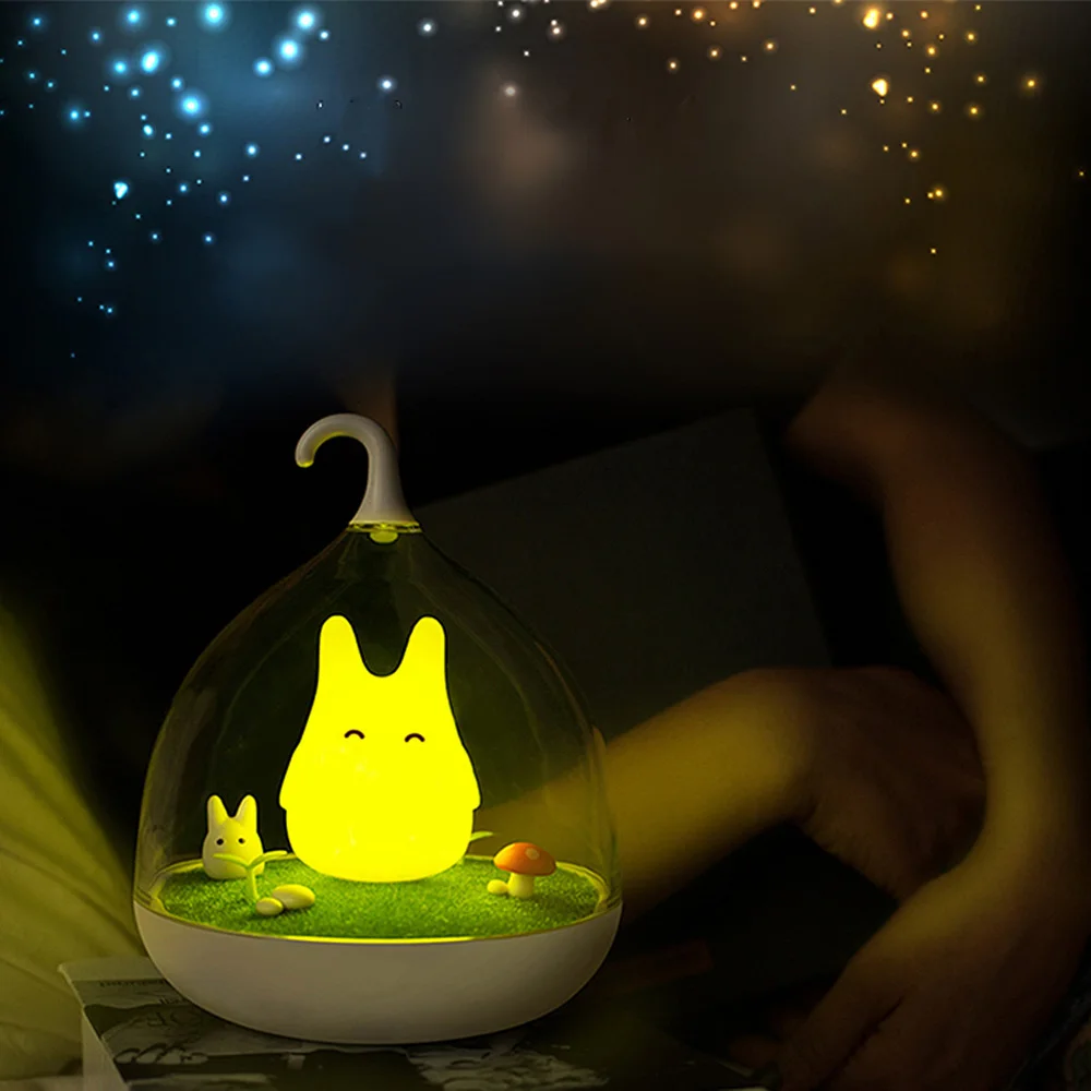 Распродажа настенный светильник Totoro с сенсорным датчиком для помещения USB