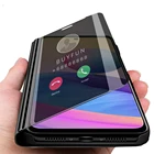 Смарт-чехол readmi note 10 pro, зеркальный флип-чехол для xiomi xiaomi redmi note 10 pro 5G 6,5 