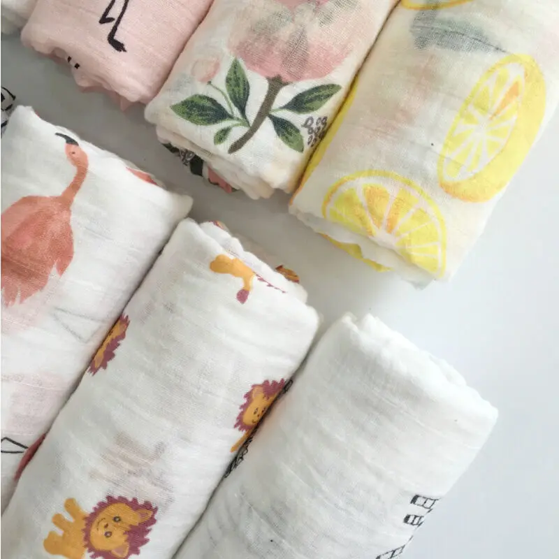 

Muslin Cotton Newborn Infant Boy Girl Swaddle Baby Soft Blanket Parisarc Wrap