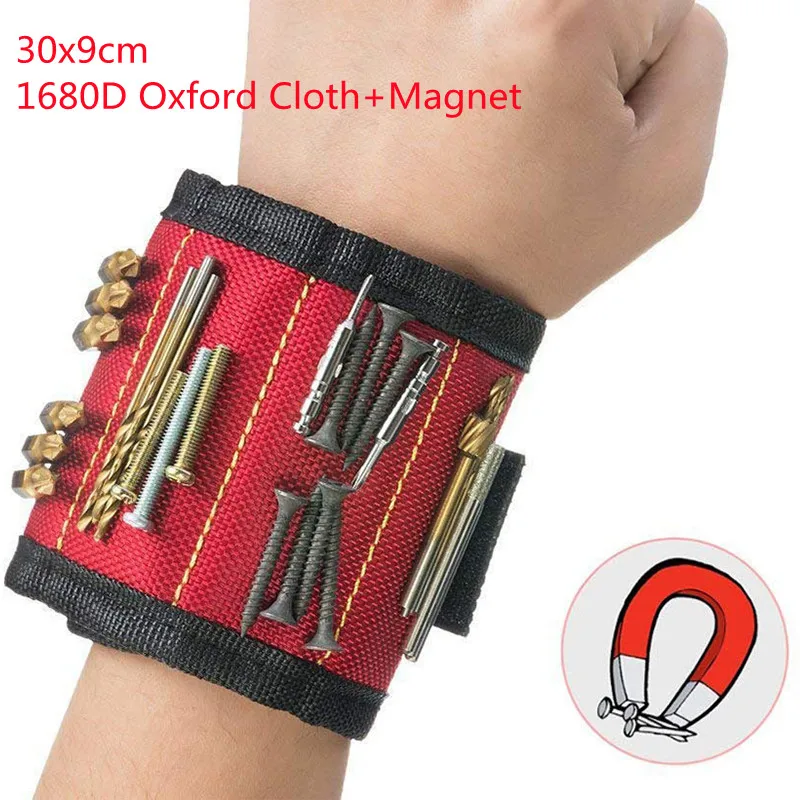 Магнитный браслет Портативная сумка для инструментов винтов гаек болтовое