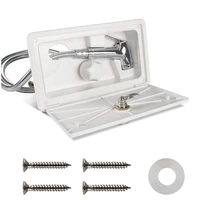 rv exterior shower box kit with lock boat marine camping motorhome caravan outdoor external exterior shower camper accessories