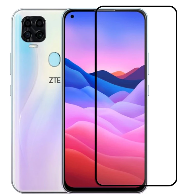 Закаленное стекло с полным клеем для ZTE Blade V2020 5G 4G Axon 11 SE Axon11SE 6 53 дюйма Защитная